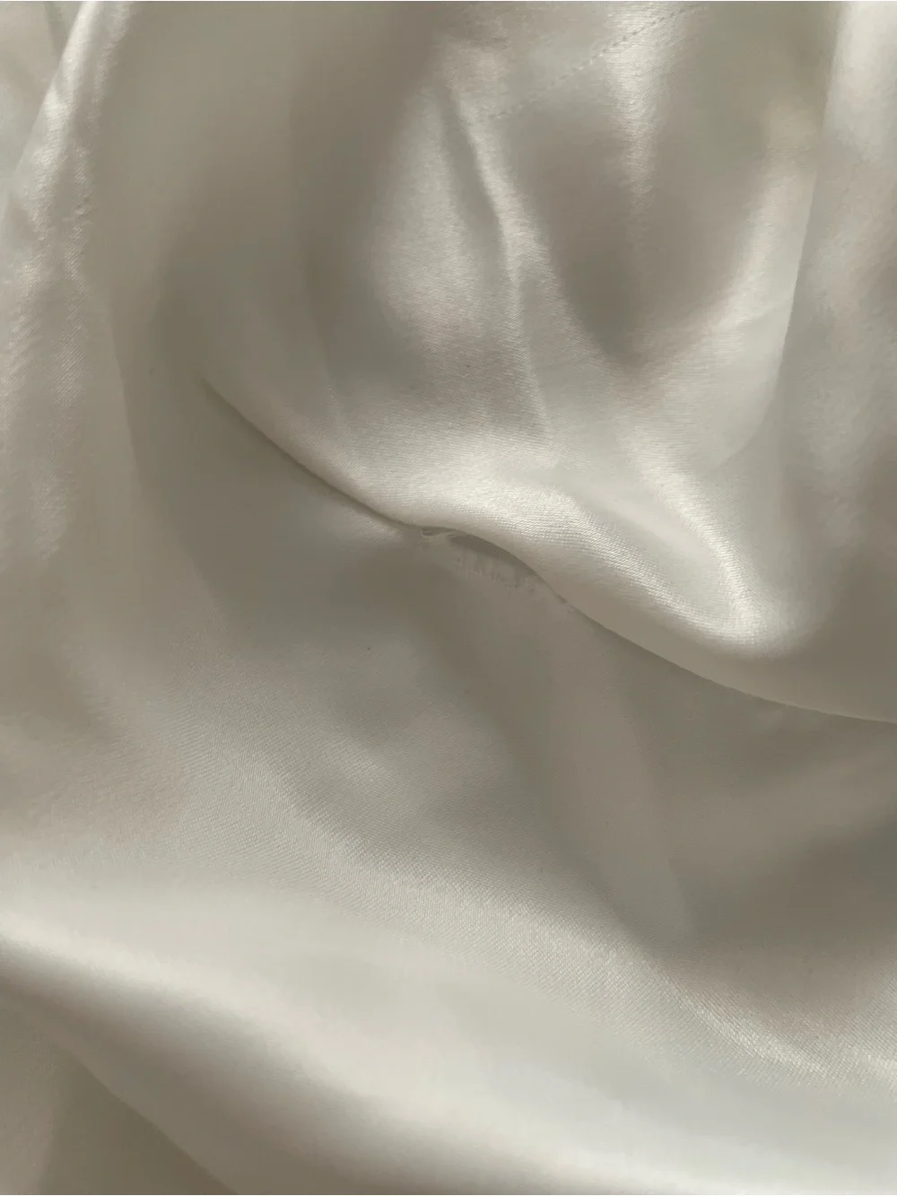 Vintage Union Made in USA Women's White Nylon Rayon Blend Slip Dress Camisole